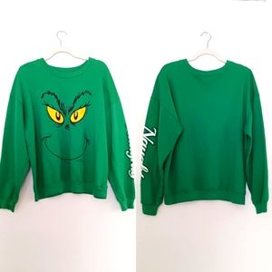 The Grinch green sweatshirt size XXL
